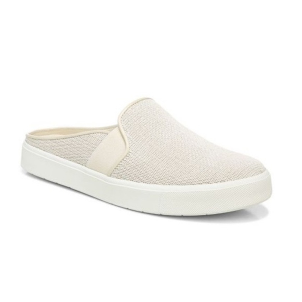 VINCE Blair linen slide shoe size 10